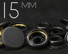 이미지를 갤러리 뷰어에 로드 , YKK | 15mm 볼록 상단 링 스프링 스냅 패스너 | YC15*SK75