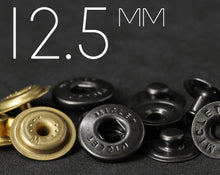 이미지를 갤러리 뷰어에 로드 , YKK | 15mm 컨벡스 탑 S 스프링 스냅 패스너 | YC15*MI