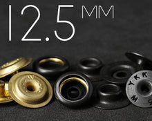 이미지를 갤러리 뷰어에 로드 , YKK | 13mm 볼록 상단 링 스프링 스냅 패스너 | YC13*SK35M