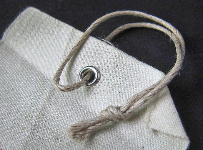 Pre-cut, pre-tied waxed hemp cotton strings