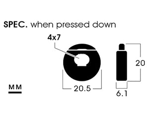 POM Cord Lock | A1CL-3