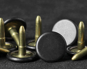 9.5x10mm Full-brass Capped Tacks | KCT-C95R10