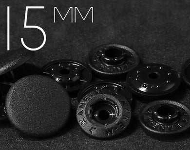 Kane-M | 15mm Double-sided Plastic Press Snap Fastener | KMPS-B15 [Plasma 12]