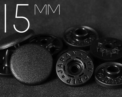 SunGrip | 15mm Double-sided Plastic Press Snap Fastener | SGPS-M15