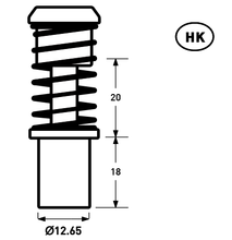 Load image into Gallery viewer, YKK | Aluminum Tack for Jeans Rivet | YAT-9P75