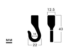 Load image into Gallery viewer, POM Shock Cord Hook | A1CH-1