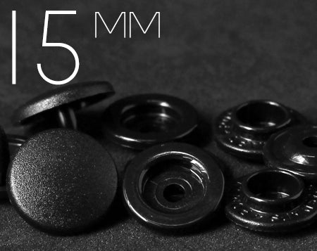 FM | 15mm Heavy-duty Double-sided Plastic Press Snap Fastener | FPS-B15