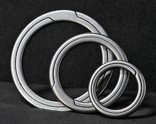 Load image into Gallery viewer, [ LIMITED VERSION ] 16 / 23 / 30 MM Titanium Split Ring | EKR-TC