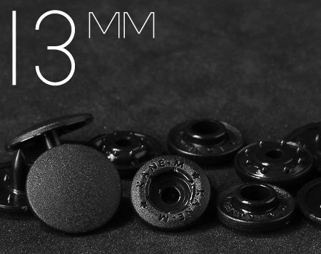 Kane M 13mm Double sided Plastic Press Snap Fastener KMPS S13 Plasma 10