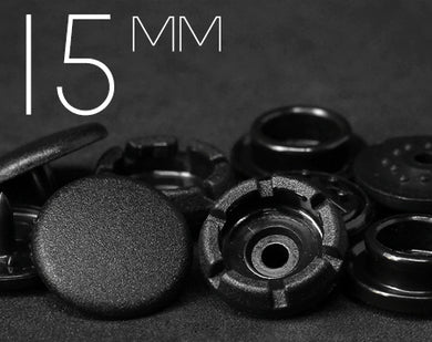 SunGrip | 15mm Double-sided High-strength Plastic Press Snap Fastener | SGPS-L15