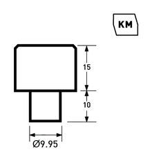 Load image into Gallery viewer, YKK | 15mm Hollow Convex Top Capped Ring-spring Snap Fastener | YHC15-SK3X