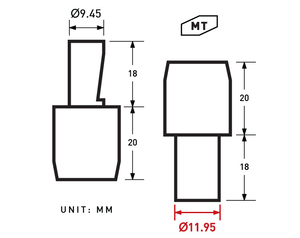 8mm Brass Eyelet | EE-R8