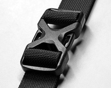 YNS | 20MM (3/4”), 25MM (1”), 38MM (1-1/2”) Dual-adjust POM Side Release Buckle | A3SSB-D4