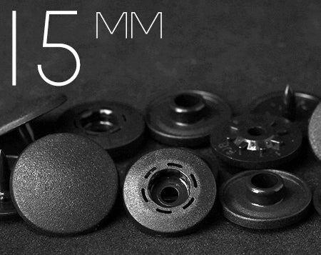 FJA | 15mm Plastic Press Snap Fastener | APS-MA15