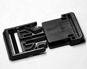 NIFCO | 25MM (1”), 30MM (1-3/16") Ultra-slim POM Side Release Buckle | B5BBU