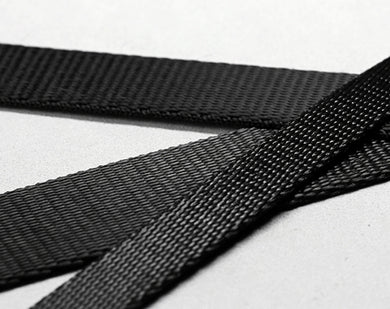 10MM (3/8”), 16MM (5/8”), 20MM (3/4”), 25MM (1”), 32MM (1-1/4”), 38MM (1-1/2”) Heavy-weight High-density Poly Webbing | BW-MW