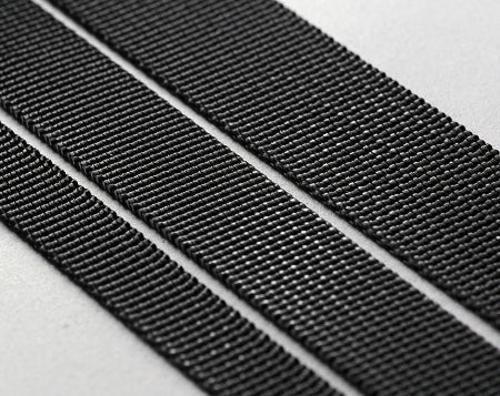 10MM (3/8”), 16MM (5/8”), 20MM (3/4”), 25MM (1”), 32MM (1-1/4”), 38MM (1-1/2”) Heavy-weight High-density Poly Webbing | BW-YK