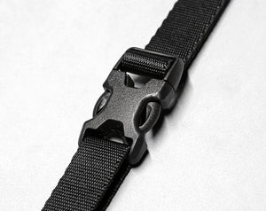 UTX / Duraflex | 10MM (3/8”), 16MM (5/8”), 20MM (3/4”), 25MM (1”) POM Break Resistant Single Adjust Buckle | C3SSB-7