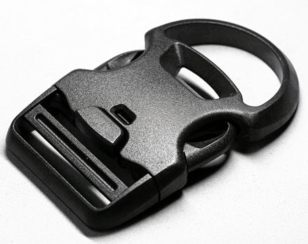 UTX / Duraflex | 38MM (1-1/2”) Xlite D-slot POM Buckle with Security Lock | C3SSB-DT19