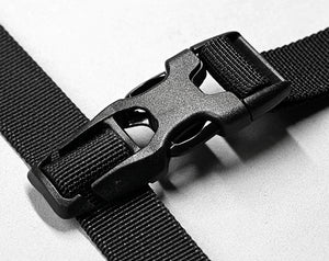 UTX / Duraflex | 20MM (3/4”), 25MM (1”), 38MM (1-1/2”) Slim POM Sternum Buckle |  C3SSB-S18