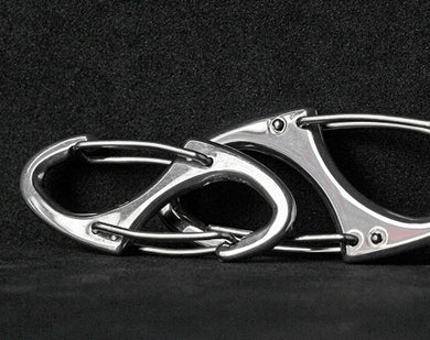 Oval-shaped Stainless Steel Carabiner | CA-S3