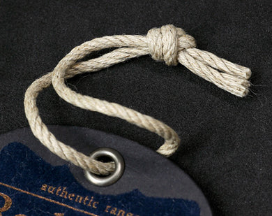 2.5mm カット済み/結ばれたワックス加工麻コットン紐 | CHS1