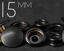 Load image into Gallery viewer, DOT | 15mm Durable Military Snap Fasteners | DDPS-CV15