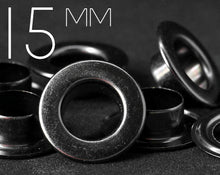 画像をギャラリービューアに読み込む, 15mm フラットトップ真鍮アイレット | EE-F15