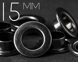 15mm フラットトップ真鍮アイレット | EE-F15