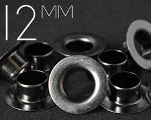 Load image into Gallery viewer, 12mm Heavy-duty Flat Flange Brass Eyelet | EE-FF12