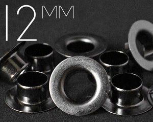 12mm Heavy-duty Flat Flange Brass Eyelet | EE-FF12