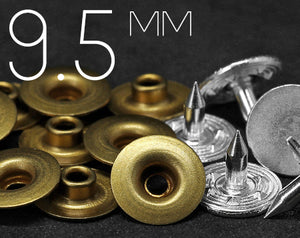 9.5mm Bull's Eyet Rivet for Jeans | EK-WR95A