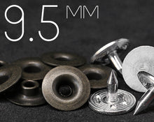 Load image into Gallery viewer, 9.5mm Bull&#39;s Eyet Rivet for Jeans | EK-WR95A