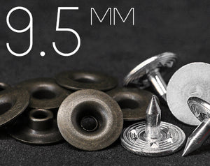 9.5mm Bull's Eyet Rivet for Jeans | EK-WR95A