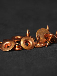 9.5mm Bull's Eyet Rivet with Solid Copper Tack | EK-WR95B