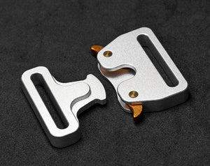 28MM (1-1/10") Non-adjustable Aluminum Quick Release Buckle | EKASB-4