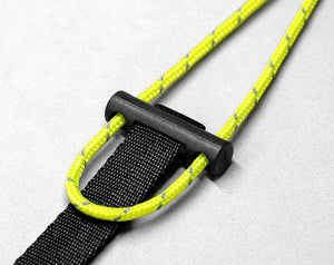 2.5MM x 10MM (3/8”) Multi-functional TPU Cord Adjuster Cord Pull Strap Pull | EKCA-1