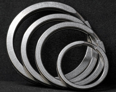 18 / 25 / 28 / 32 MM チタン スプリット リング | EKR-TB