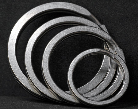 18 / 25 / 28 / 32 MM チタン スプリット リング | EKR-TB