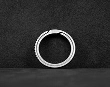 Load image into Gallery viewer, Titanium Flat Split Ring | EKR-TE