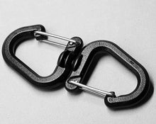 Load image into Gallery viewer, POM Swivel Double Carabiner Snap Hook | EKSSH-1