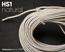 Load image into Gallery viewer, [ POMO ] 1.5mm Pre-cut / Pre-tied Waxed Hemp Cotton String | HS1