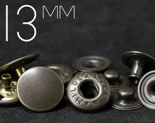 Load image into Gallery viewer, YKK | 13mm Convex Top S-spring Snap Fastener | YC13*SW35