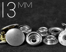 Load image into Gallery viewer, YKK | 13mm Convex Top Ring-spring Snap Fastener | YC13*SK35S