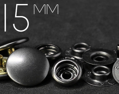 YKK | 15mm Convex Top Ring-spring Snap Fastener | YC15*SK35M