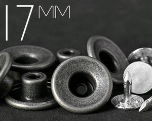 17mm Concave Open-top Jeans Button | KHCB-CC17