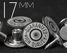 Load image into Gallery viewer, RIVETER | { LIMITED } 17mm Long-shank HIGH QUALITY GUARANTEED Jeans Button | KSCB-HQ17