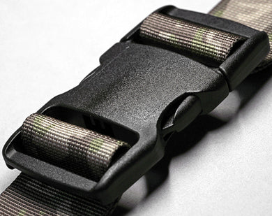 YKK | 25MM (1”), 38MM (1-1/2”) Dual-adjust POM Break Resistant Side Release Buckle | LB-RD