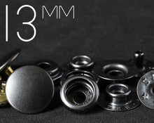 Load image into Gallery viewer, SELEX | 13mm Convex Top Ring-spring Snap Fastener | SXPS-YSCV13