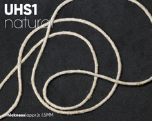 Load image into Gallery viewer, 1.5mm Pre-cut / Pre-tied Unwaxed Hemp Cotton String | UHS1